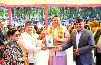 मुख्यमंत्री ने सागरताल नालापानी, देहरादून में बलभद्र खलंगा विकास समिति द्वारा आयोजित ‘50वाँ खलंगा मेला’ में प्रतिभाग किया।