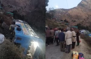 पहाड़ों में उत्तराखंड परिवहन निगम की बसें चढ़ रही दुर्घटना की भेंट, उत्तरकाशी में अनियंत्रित होकर खाई में गिरी बस- देखिए वीडियो