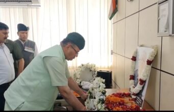 पूर्व सैनिक के निधन पर सैनिक कल्याण मंत्री ने दी श्रद्धांजलि