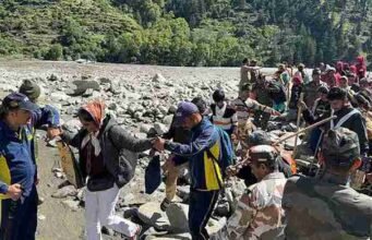 धराली-हर्षिल क्षेत्र में राहत एवं बचाव कार्य युद्धस्तर पर जारी