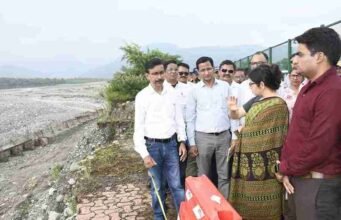 नैनीताल पहुँची अंतर-मंत्रालयी केंद्रीय टीम, मानसून काल में हुई क्षति का किया आकलन