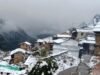 सर्दी की जोरदार एंट्री, बर्फ से ढके पहाड़