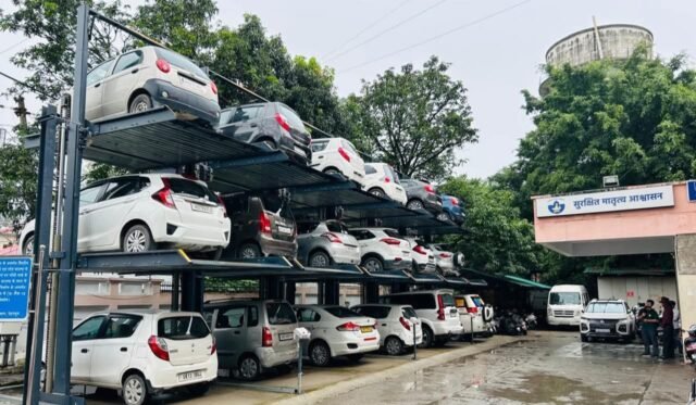 Dehradun: कोरोनेशन अस्पताल परिसर में ऑटोमेटेड मल्टी स्टोरेज पार्किंग का शुभारंभ