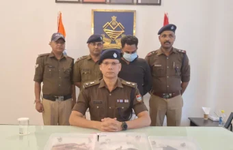 एसएसपी मणिकांत मिश्रा का अपराधियों के विरुद्ध सख्त रुख, अवैध असलहों के साथ शातिर अभियुक्त गिरफ्तार