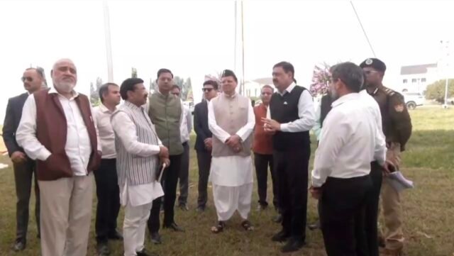 रजत जयंती महोत्सव: तैयारियों का सीएम ने किया निरीक्षण, पीएम मोदी होंगे कार्यक्रम में शामिल