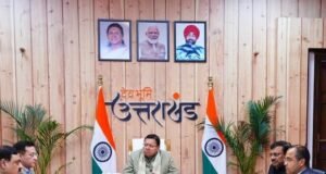 मुख्यमंत्री पुष्कर सिंह धामी ने कानून व्यवस्था को लेकर उच्च स्तरीय बैठक ली