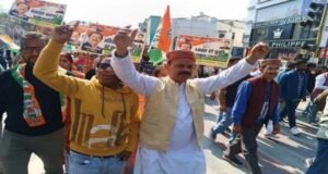 बढ़ती अपराध दर पर कांग्रेस का हल्ला बोल: हजारों कार्यकर्ताओं ने वरिष्ठ नेताओं के नेतृत्व में किया राजभवन कूच