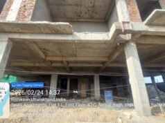 अवैध निर्माण पर एमडीडीए की बड़ी कार्रवाई, ऋषिकेश में अवैध बहुमंजिला भवन सील