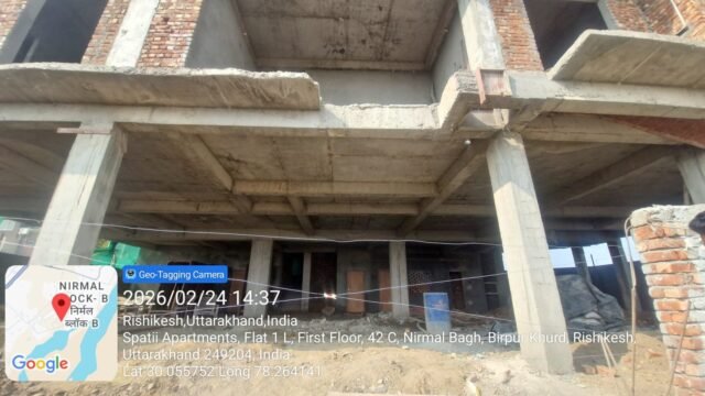 अवैध निर्माण पर एमडीडीए की बड़ी कार्रवाई, ऋषिकेश में अवैध बहुमंजिला भवन सील