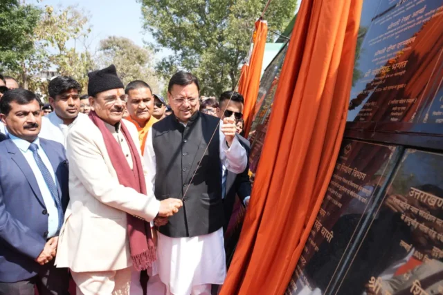 हल्द्वानी में 132.55 करोड़ की 39 योजनाओं का लोकार्पण-शिलान्यास, सीएम धामी ने दी विकास को रफ्तार