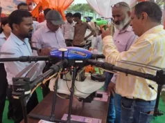 पंतनगर किसान मेले में छाया कृषि ड्रोन, 5 मिनट में 1 एकड़ स्प्रे