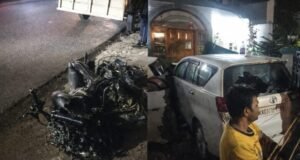 दून में नशे में धुत्त इनोवा चालक का तांडव: बाइक सवार पिता की मौत, बेटा गंभीर, कार घर में घुसी