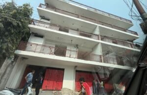 ऋषिकेश में अवैध बहुमंजिला निर्माण पर एमडीडीए की बड़ी कार्रवाई, मनीराम मार्ग का भवन सील