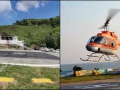 Almora–Pantnagar Heli Service शुरू: 5 घंटे का सफर अब 30 मिनट में, किराया ₹3800