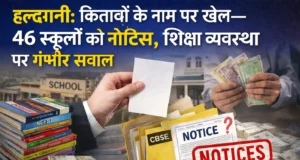 हल्द्वानी: किताबों के नाम पर खेल—46 स्कूलों को नोटिस, शिक्षा व्यवस्था पर गंभीर सवाल
