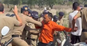 हल्द्वानी में बवाल: मदरसन कंपनी गेट पर प्रदर्शन, पूर्व मंत्री हरीश पनेरु समेत 4 नेता हिरासत में