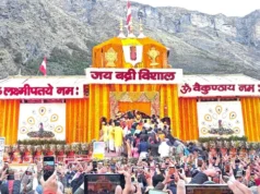 भू-वैकुंठ बदरीनाथ धाम के कपाट खुले: 6:15 बजे से शुरू हुई चारधाम यात्रा, भक्तों की उमड़ी आस्था