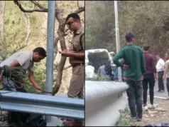 पौड़ी गढ़वाल: चंद्रबदनी मंदिर से लौटते समय कार खाई में गिरी, एक की मौत, पांच घायल