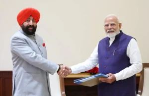 PM मोदी से राज्यपाल गुरमीत सिंह की मुलाकात, AI यूनिवर्सिटी पर हुई बड़ी चर्चा