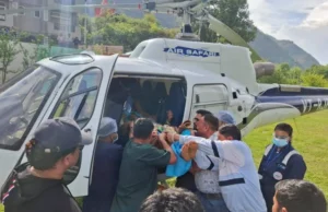 पेड़ से गिरकर महिला गंभीर घायल, हेली सेवा से AIIMS ऋषिकेश रेफर