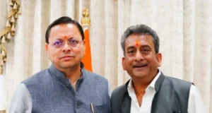 CM धामी से अभिनेता हेमंत पांडे की मुलाकात, कला-संस्कृति पर हुई चर्चा