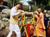 संस्कृति, तकनीक और फिटनेस का संगम बना योगी-धामी का यमकेश्वर दौरा