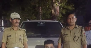हल्द्वानी: पुलिस से बदसलूकी कर फरार हुआ युवक गिरफ्तार, CCTV से पकड़ा गया