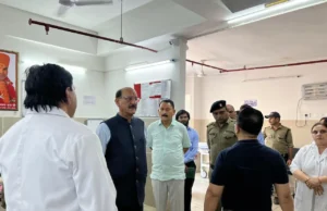 पहाड़ों के बाद अब मैदानों में स्वास्थ्य मंत्री सुबोध उनियाल का एक्शन: अस्पताल की बदहाल व्यवस्था देख चढ़ा पारा