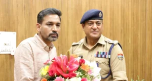 SSP दून ने नव नियुक्त जिलाधिकारी देहरादून से की शिष्टाचार भेंट
