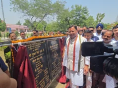 खटीमा में मुख्यमंत्री पुष्कर सिंह धामी ने 89 लाख रुपये की विकास योजनाओं का किया लोकार्पण