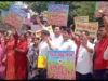 सूखी नदी पर पुल की मांग को लेकर हल्द्वानी में हंगामा, आंदोलन की चेतावनी