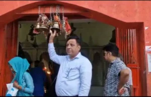 हल्द्वानी: महानिदेशक सूचना बंशीधर तिवारी ने कालू सिद्ध मंदिर के किए दर्शन,देश -प्रदेश के सुख समृद्धि की कामना