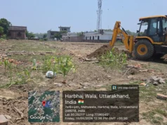 अवैध प्लॉटिंग पर एमडीडीए की सख्त कार्रवाई, तीन बीघा में विकसित की जा रही प्लॉटिंग ध्वस्त