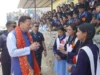 चम्पावत दौरे में राजकीय इंटर कॉलेज देवीधुरा पहुंचे मुख्यमंत्री धामी, छात्र-छात्राओं का बढ़ाया उत्साह