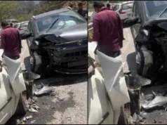 चमोली में बड़ा सड़क हादसा, आमने-सामने भिड़ीं दो कारें