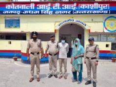 काशीपुर में प्रेम संबंध के चलते पत्नी ने प्रेमी संग मिलकर पति की हत्या, शव नहर में फेंका