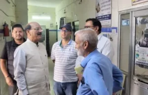 चमोली में स्वास्थ्य मंत्री सुबोध उनियाल ने किया CHC ज्योतिर्मठ का निरीक्षण: स्वास्थ्य सेवाओं का लिया जायजा