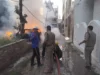 देहरादून के दून विहार में नई स्कॉर्पियो में भीषण आग, मौके पर मचा हड़कंप