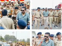 पांवटा साहिब सीमा पर स्थिति सामान्य: DM एवं SSP ने पांवटा साहिब सीमा पर पहुंचकर लिया सुरक्षा व्यवस्थाओं का जायजा