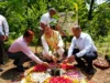 मुख्यमंत्री आवास परिसर में 3-बी गार्डन (बी-फ्रेंडली, बटरफ्लाई-फ्रेंडली एवं बर्ड-फ्रेंडली गार्डन) के निर्माण कार्य का शुभारम्भ