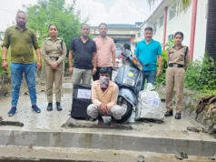 आबकारी विभाग की बड़ी कार्रवाई: देहरादून में 192 पव्वे अवैध विदेशी शराब और 72 केन बीयर बरामद