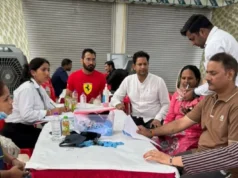 रायपुर विधानसभा में निशुल्क स्वास्थ्य शिविर का सफल आयोजन, सैकड़ों लाभार्थियों को मिली मुफ्त जांच व दवाएं