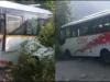 रुद्रप्रयाग: खाई के मुहाने पर लटकी रही बस, 22 श्रद्धालु सुरक्षित निकले बाहर, टला बड़ा हादसा