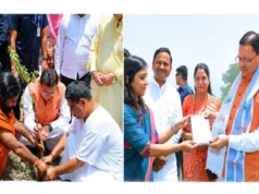 हरेला पर्व पर मालाग्राम पहुंचे मुख्यमंत्री, सघन पौधरोपण कर दिया हरित संरक्षण का संदेश।