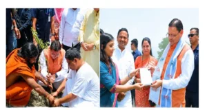 हरेला पर्व पर मालाग्राम पहुंचे मुख्यमंत्री, सघन पौधरोपण कर दिया हरित संरक्षण का संदेश।