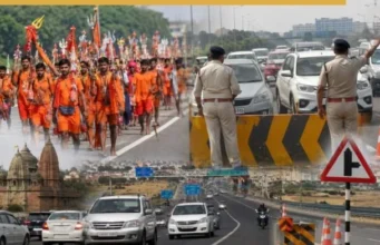 कांवड़ यात्रा में बाहरी राज्यों से आने वाले वाहनों के लिए रूट डायवर्जन प्लान जारी