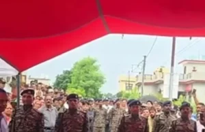 हल्द्वानी में शहीद बलवंत सिंह खेतवाल को अंतिम विदाई, राजकीय सम्मान के साथ उमड़ा जनसैलाब | Manipur Terror Attack