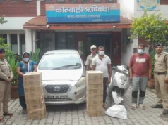 ऋषिकेश में अवैध शराब की बड़ी खेप पकड़ी गई, महिला सहित 3 तस्कर दबोचे, कार और स्कूटी सीज