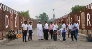 टौंस नदी पर बने पुल के एप्रोच मार्ग धंसने का लोनिवि मंत्री ने लिया संज्ञान