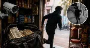 हल्दूचौड़ में चोरी से हड़कंप: दुकान के अंदर से नकदी से भरा बैग गायब, CCTV फुटेज से खुलेगा राज